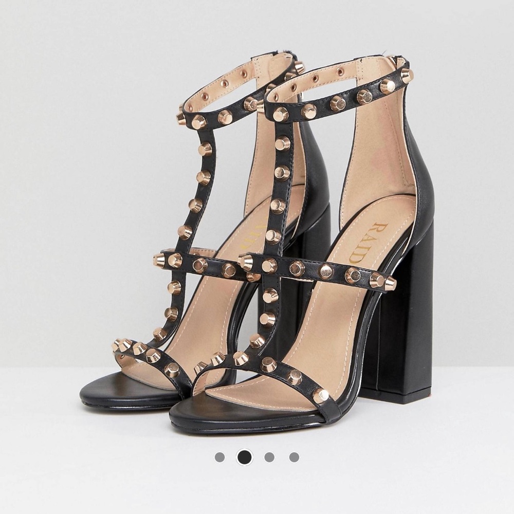 RAID STUDDED HEELS